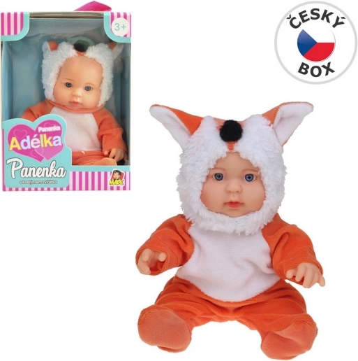 Lutka u životinjskom kostimu lisice 22,5 cm
