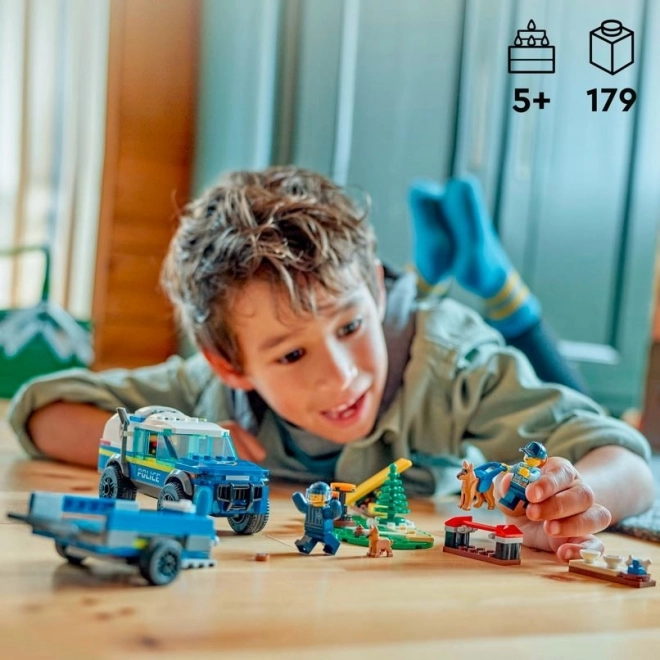 LEGO® City 60369 Mobilno vježbalište policijskih pasa