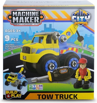 Konstrukcijski set vozila CITY SERVICE Machine Maker za djecu