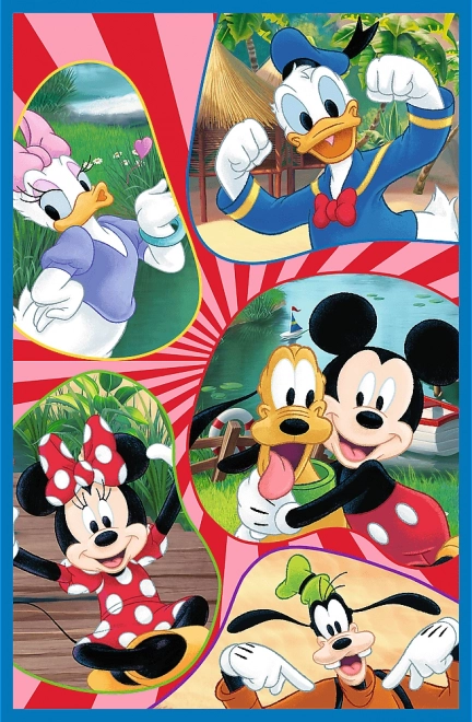 Puzzle Tim Mickey Mouse 3x80 dijelova