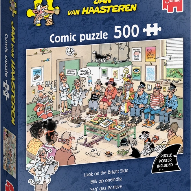 JUMBO Puzzle Jana van Haasterena: Pogledaj s druge strane - 500 dijelova