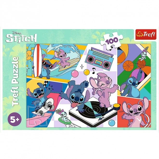 Puzzle 100 dijelova Lilo i Stitch Disney Trefl