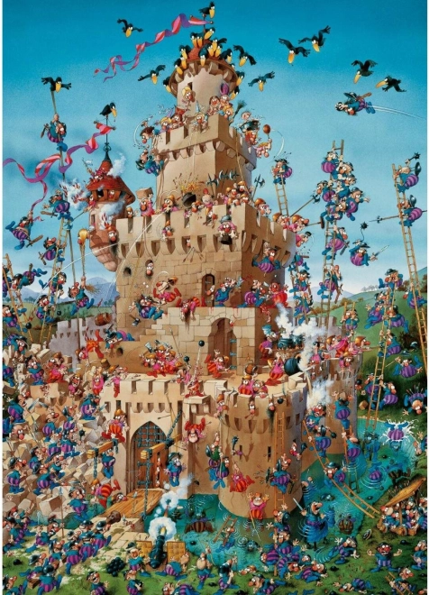 Heye puzzle Otvaračica sefova Suzie 1000 dijelova