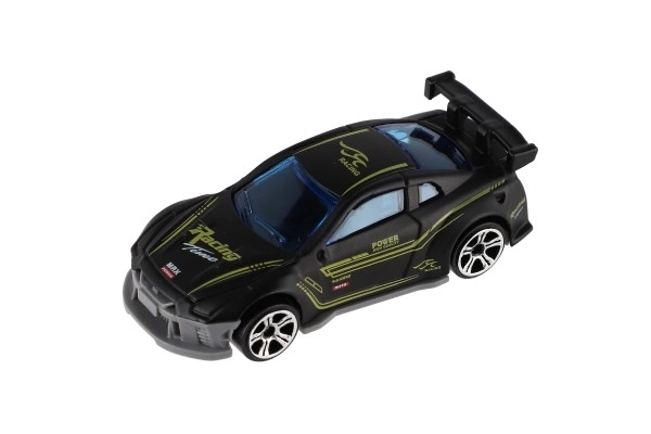 Automobil utrke 6kom metal/plastika 8cm slobodno kretanje u kutiji 10,5x27x4cm
