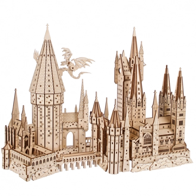 Ugears 3D drveni mehanički puzzle Dvorac Hogwarts, Harry Potter