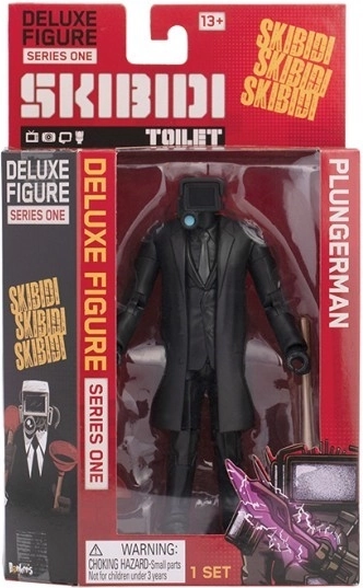Skibidi WC - DeLux kolekcionarske figurice 15 cm