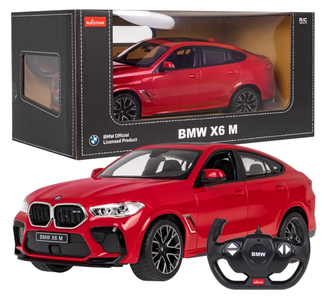 R/C BMW X6 M 1:14 RASTAR – Crvene