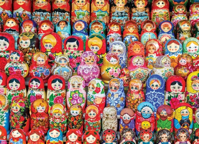 Puzzle EUROGRAPHICS Ruske Matrioške 1000 dijelova