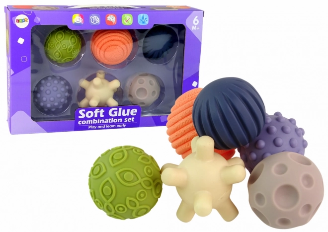 Set senzorskih loptica 6 kom Šarene