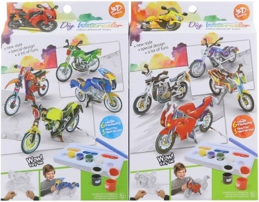 Set 3D kartonskih slikarskih motora za djecu