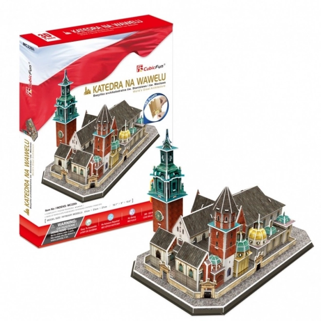 3D Puzzle Wawelska katedrala 101 dijelova