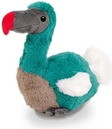 Plišani ptica Dodo 10x18 cm za djecu od rođenja