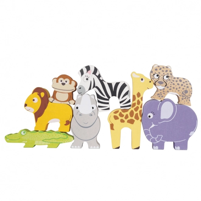 Le Toy Van Petilou Skladišta toranj Afrika 9 kom