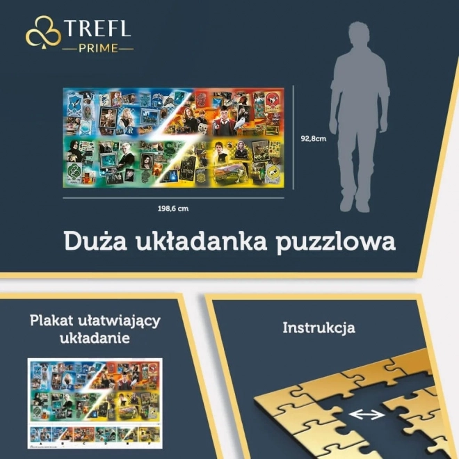 TREFL Puzzle UFT Harry Potter: Hogwarts 9000 komada