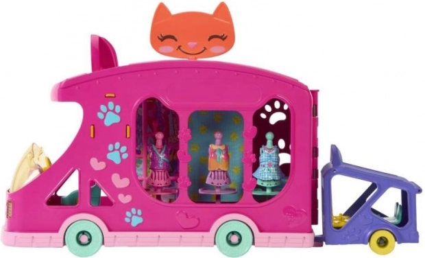 Enchantimals mačji modni dućan na kotačima – set za igru