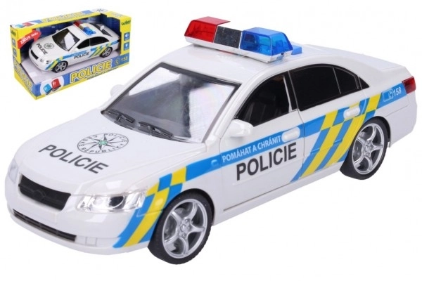 Policijski autić plastika 24cm na baterije sa zvukom i svjetlom u kutiji 28x14,5x12cm