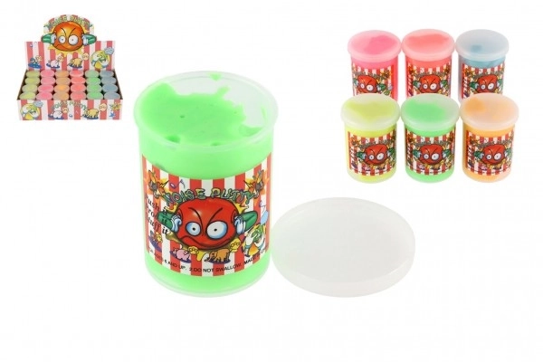 Slime - masa 80g koja prdi 6x5cm mix vrsta 6 boja 24 kom u kutiji