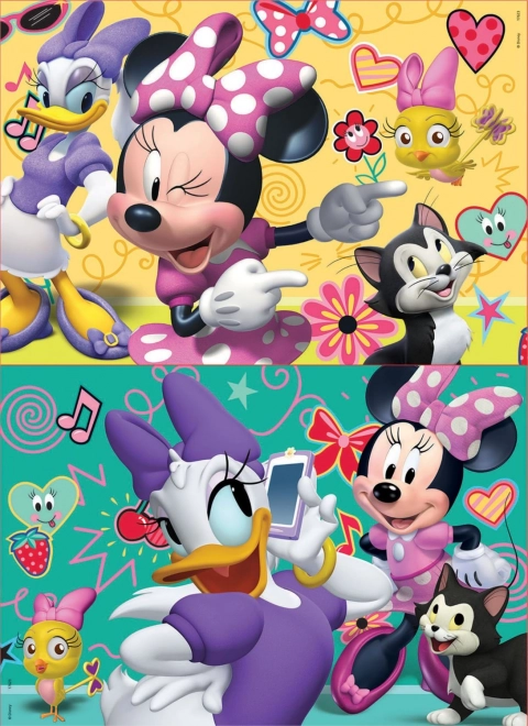 Drvene puzzle Minnie i Daisy od Educa