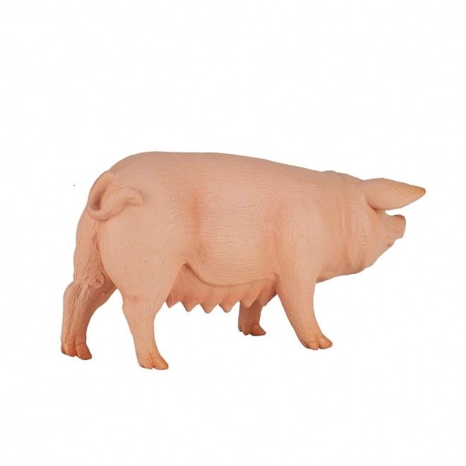 Realistična plastična figura krmače