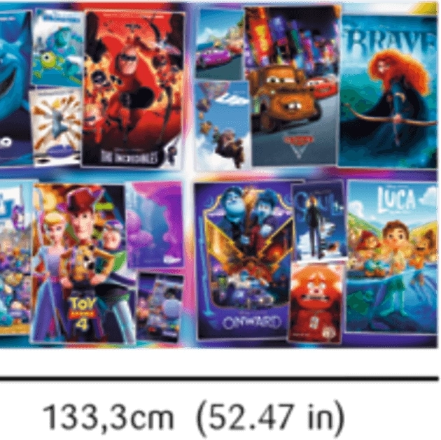 TREFL Puzzle Epska galerija Disney Pixar 6000 komada