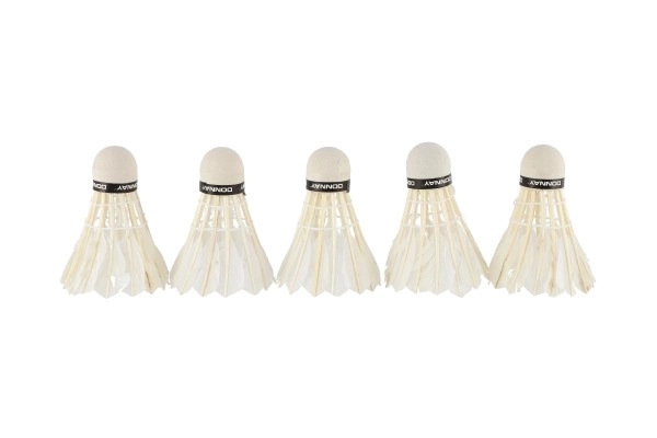 Loptice/košarice za badminton perjane 5 kom u tubi 6,5x19,5x6,5cm