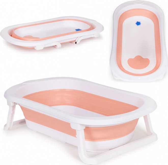 ECOTOYS sklopiva kada, ružičasta