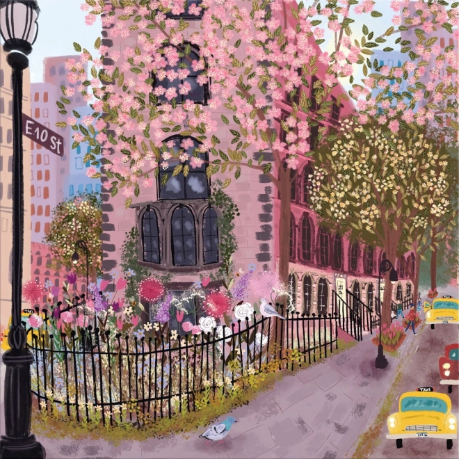 Galison puzzle procvjetale ulice