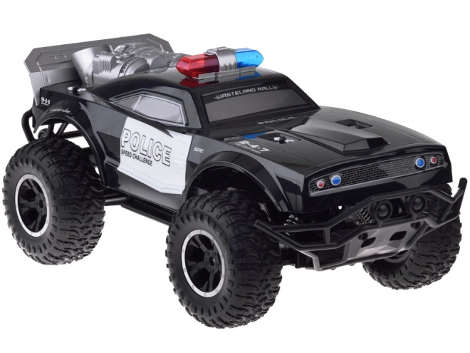 Veliki upravljivi monster truck POLICIJA s daljinskim osvjetljenjem RC0626