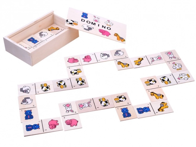 Domino slagalica šarena životinjice
