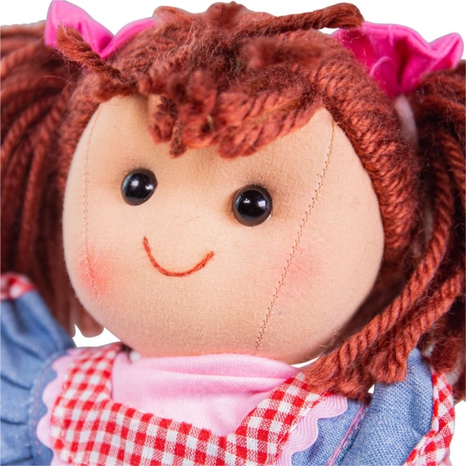 Tkanina lutka Melody od Bigjigs Toys 34 cm