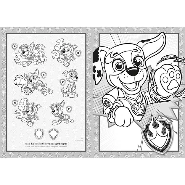 Bojanka A4 Paw Patrol