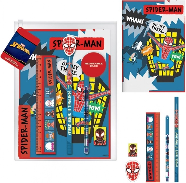 Premium školski set Spider-Man Sketch