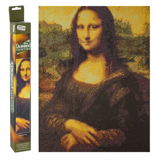 Set za slikanje dijamantima - Mona Lisa
