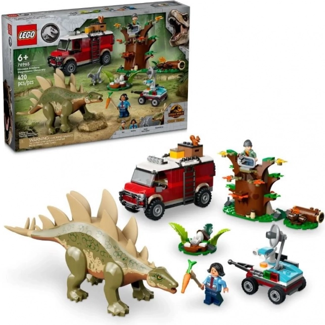 LEGO Jurassic World Dinomisije: Otkrij stegosaura