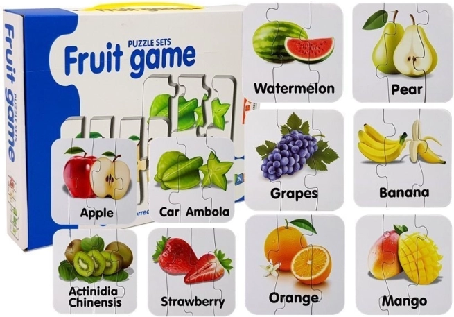 edukativne puzzle voće – 10 parova