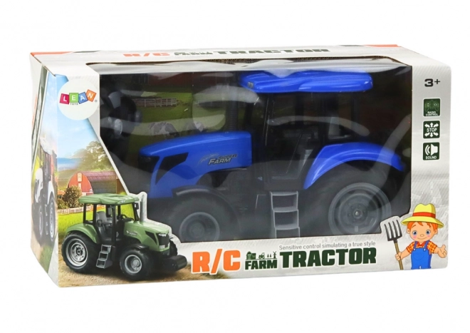 Daljinski upravljan traktor RC 2.4G Zvukovi Plavi