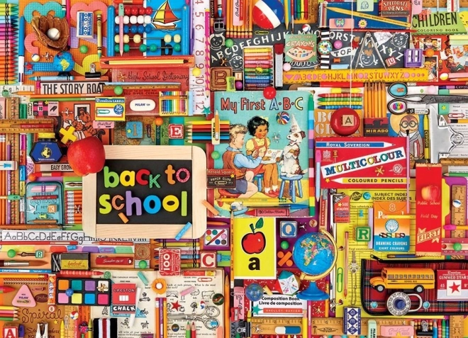 COBBLE HILL Puzzle Povratak u školu 1000 komada