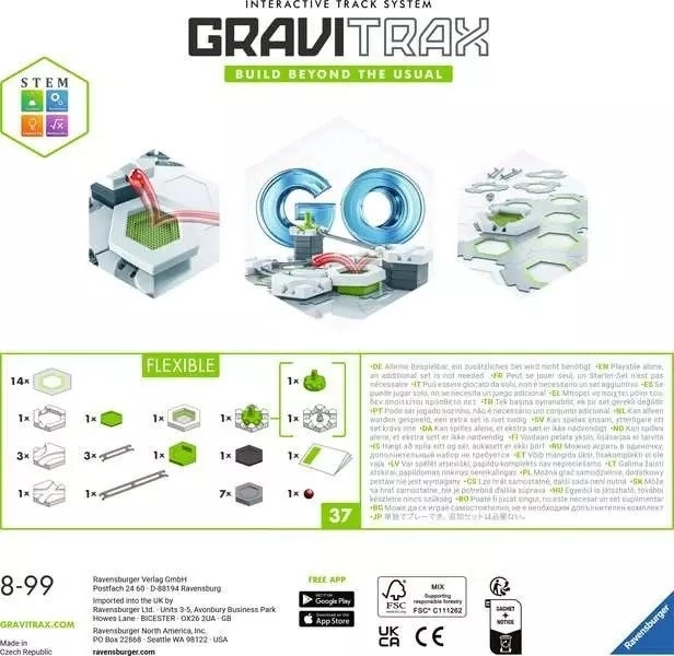 Konstrukcijski Set GraviTrax GO Flexible