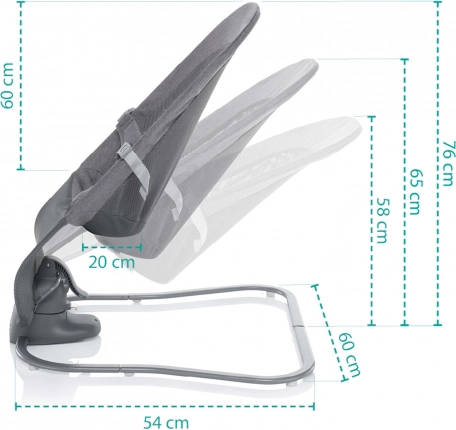 Ergonomski nagib u 3 položaja