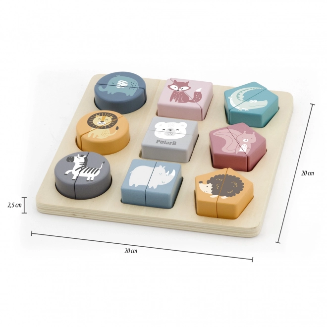 Oblikovne puzzle PolarB