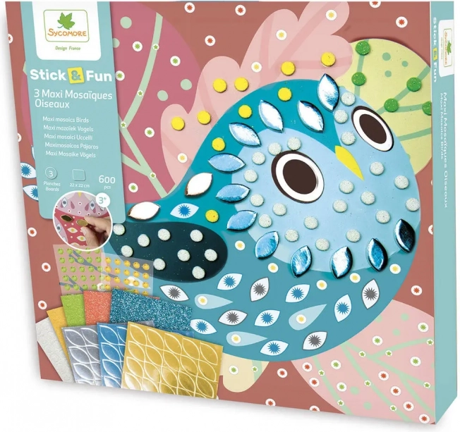 Stick & Fun mozaik Ptice