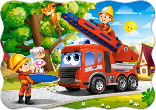 puzzle vatrogasci u spašavanju 30 dijelova