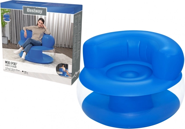 Bestway na napuhavanje plava fotelja