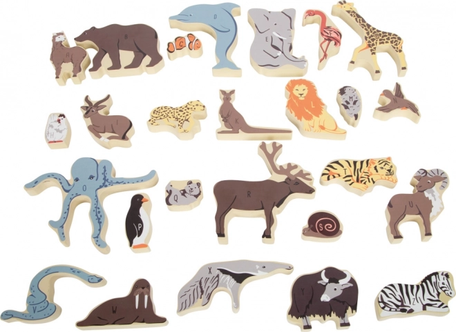 Small Foot Životinjske puzzle slova