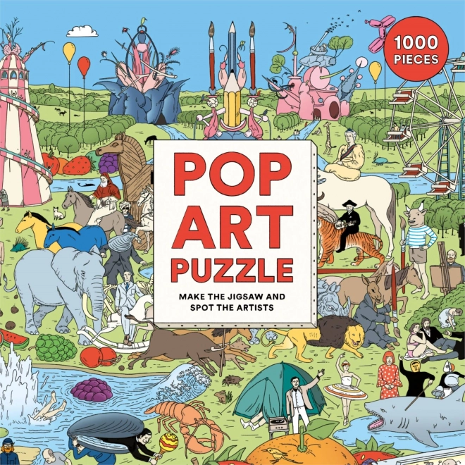 Pop Art Puzzle 1000 komada