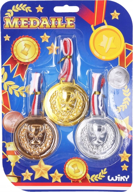 Set medalja 6 cm, 3 kom