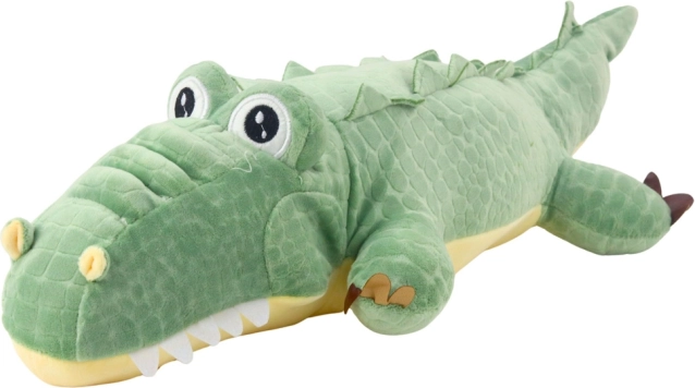 Plišani krokodil zeleni 50 cm