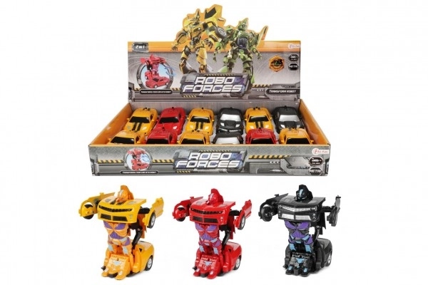 Teddies Transformer auto i robot