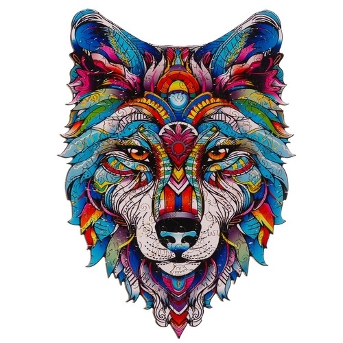 Drvene puzzle kruzzel Vuk
