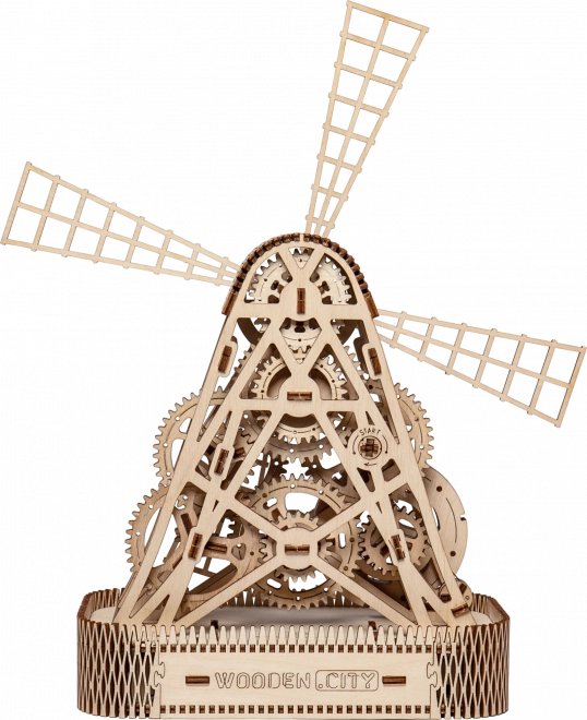 WOODEN CITY 3D puzzle Mlin 222 dijelova